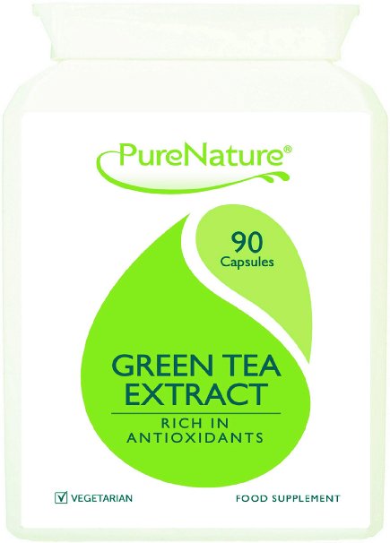 90 Green Tea 12480mg Advanced Super Strength Capsules Up To 12 Times Stronger Than Competitors To Support Slimming Diet Detox Cardiovascular and General Health Stronger than Matcha Tea |100% Quality Assured Money Back Guarantee| Suitable for Vegetarians and Vegans FREE UK DELIVERY