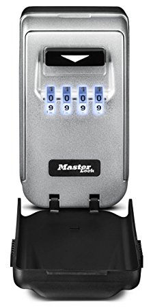 Master Lock 5425D Safespace Wall Mount Light Up Dial Lock Box