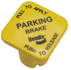 Bendix 298818N Yellow Parking Brake Knob