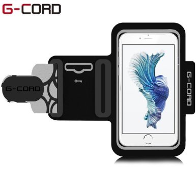 G-Cord Sport Armband Running Pouch Sweat-Proof Case Bag Workout Equipment for iPhone 6 6s SE 5 5s