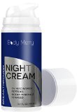 Night Cream for Face with 5 Niacinamide  Peptides  Ocean Minerals  Seaweed - Best Anti-aging Moisturizer to Fight Wrinkles Fine Lines and Spots - Natural and Organic for Men and Women - 34 Oz