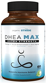 Extra Strength DHEA Supplement 50 mg - Promotes Balanced Hormone Levels for Men & Women - Restore Youthful Energy Levels, Increase Metabolism, Immunity, & Lean Body Mass, Non-GMO Formula, USA