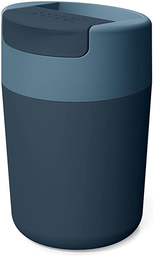 Joseph Joseph Sipp™ Travel Mug with Flip-top Cap - 340 ml (12 fl. oz) - Blue