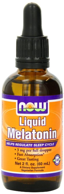 NOW Foods Liquid Melatonin 2-Fluid Ounces