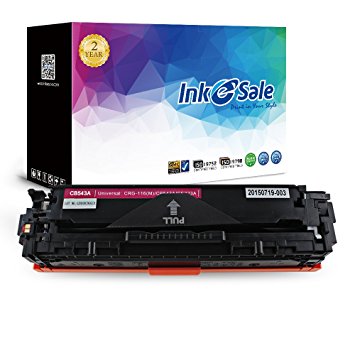 INK E-SALE Compatible CB543A Toner Cartridge 125A for HP Color LaserJet CP1215 CP1518ni CP1515n CM1312nfi CM1312 MFP, Magenta 1 Pack