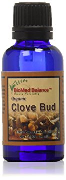 BIOMED BALANCE Organic Essential Oil, Clove Bud, 1 Fluid Ounce