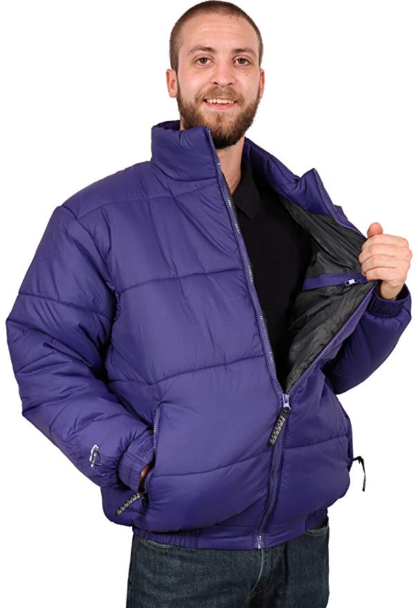 Freeze Defense Men's Down Alternative Winter Jacket Coat