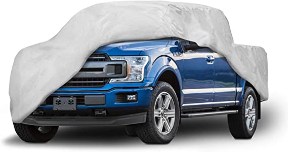 Motor Trend T-800 Truck Cover for Ford F-150 2001-2019 Super Crew/Cab Short Bed Custom Fit All Weather Waterproof Pickup Protection