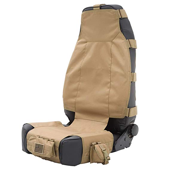 Smittybilt 5661024 GEAR Tan Front Seat Cover