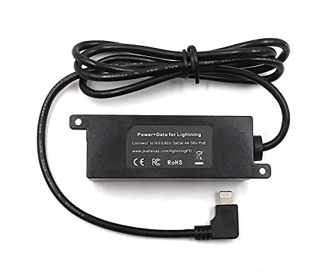 802.3af Ethernet Power and Wired Data for Conference Rooms, Mounted Tablets and More - Extends POE Up to 328 Feet