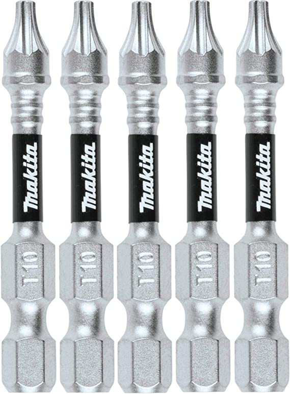 Makita E-00963 Impact XPS™ T10 Torx 2" Power Bit, 5/pk