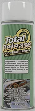 Hi-Tech Total Release Odor Eliminator - New Car - Use as an Odor Fogger (Bomb) or Short-Burst Spray (5oz Aerosol)