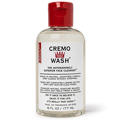 Cremo Face Wash, Astonishingly Superior Face Cleanser, 6 Fluid Ounce