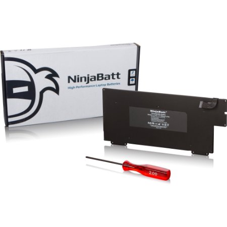 NinjaBatt® Laptop Battery for Apple A1245 A1237 A1304 MB003 MC233 MC234 - Premium quality High performance [Li-Polymer/34Wh/7.4v]