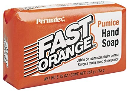 Permatex 25575-24PK Fast Orange Pumice Bar Hand Soap, 5.75 oz. Bar (Pack of 24)