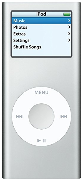 Apple iPod nano 2 GB Silver (2nd Generation)  (Discontinued by Manufacturer)