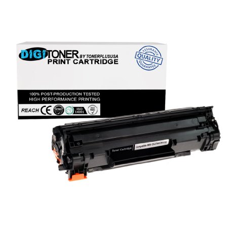 TonerPlusUSA New Compatible Canon 128 CRG128 Laser Toner Cartridge Replacement (Black, 1 Pack)