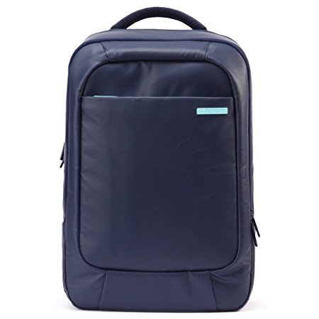 Spigen New Coated 2 Backpack Case with Water Resistant Coating and 15 inch Laptop Compatibility for All Laptops up to 15 inches - Navy