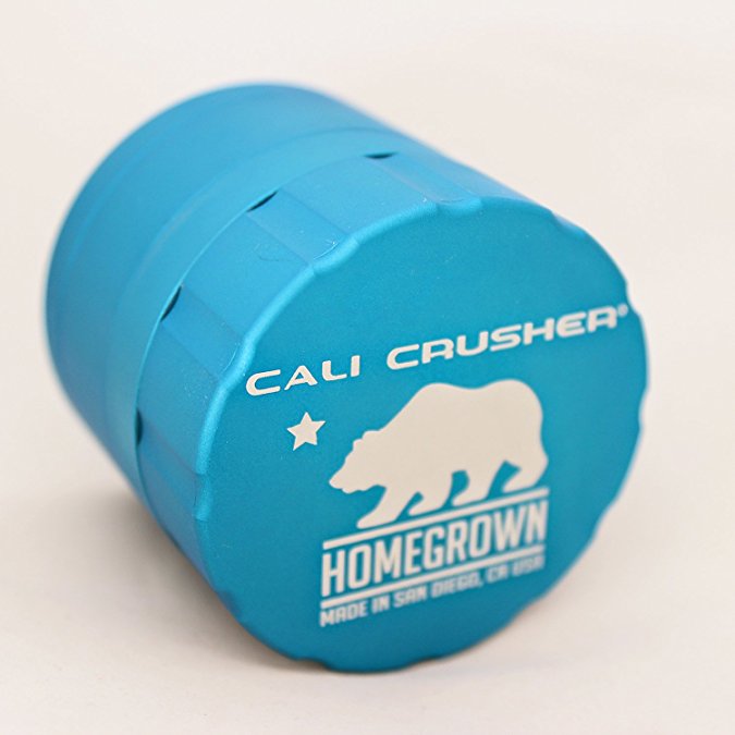 Cali Crusher Homegrown 4 Piece Grinder Aqua