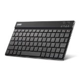 Anker Bluetooth Ultra-Slim 4mm Aluminum Keyboard for iOS iPad Air 2  Air iPad mini 3  mini 2  mini iPad 4  3  2 Windows and Android 30 and above OS with Built-in lithium battery  Aluminum Body T320