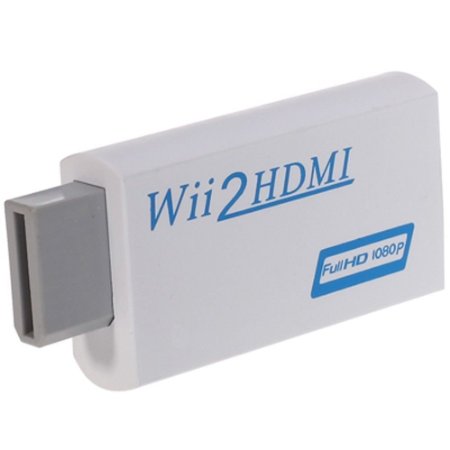 Everprime Wii to HDMI Converter Audio Output Video Adapter-Supports All Wii Display Modes, HDMI Upscaling to 480P HDTV & Monitor(white)