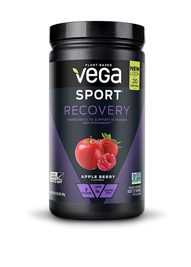 Vega Sport Recovery Accelerator, Apple Berry, Tub, 540 g.