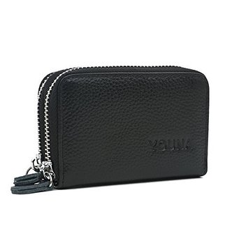 Credit Card Wallet,YOUNA Rfid Blocking Genuine Leather Credit Card Holder for Women