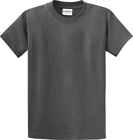 Clothe Co. Mens Heavyweight 100% Cotton Short Sleeve T-Shirt