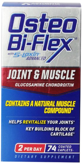 Osteo Bi-Flex Joint and Muscle Nutritional Supplement 74 Count