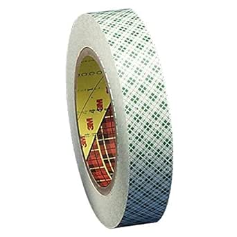 3M Double Coated Paper Tape 410M, Natural, 1 in x 36 yd, 5 mil