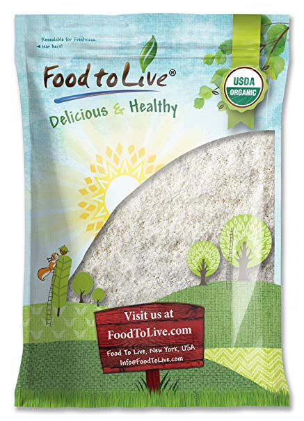 Organic Shredded Coconut by Food To Live (Desiccated, Unsweetened, Non-GMO, Kosher, Bulk) — 4 Pounds