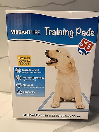 Vibrant Life Training Pads 50 Count