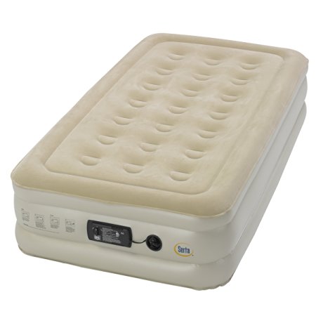 Serta Raised Air Mattress with Insta III Pump