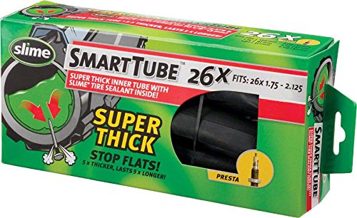 Slime Thorn Resistant Presta Valve Inner Tube (26 X 2.125)