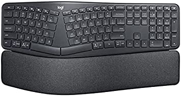 Logitech Ergo K860 Wireless Split Keyboard - Black, Ergonomic