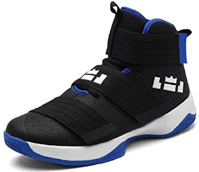 Men's Basketball Shoes For Women's Performance Sports Velcro Sneakers By JiYe
