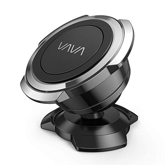 Magnetic Phone Car Mount, VAVA Phone Holder for Car, Cell Phone Holder, Car Phone Mount, Compatible with iPhone Xs Max XR X 8 7 Plus Galaxy S10 S9 S8 Plus Note 9 8 Google Nexus LG HTC and More