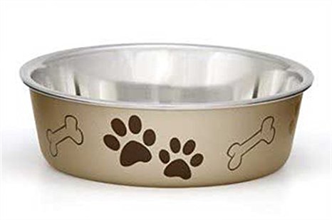 Bella Bowls Dog Bowl, Metallic