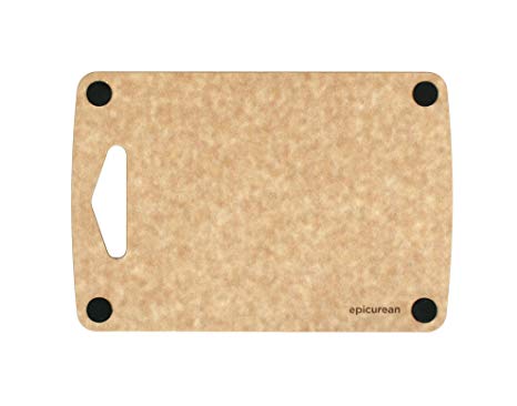 Epicurean Professional Non-Slip Bar Prep Boards (9.5 X 6.5 Inch, Natural/Black)