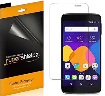 [6-Pack] Supershieldz- Anti-Glare & Anti-Fingerprint (Matte) Screen Protector Shield For Alcatel OneTouch IDOL 3 (5.5 inch)   Lifetime Replacements Warranty- Retail Packaging