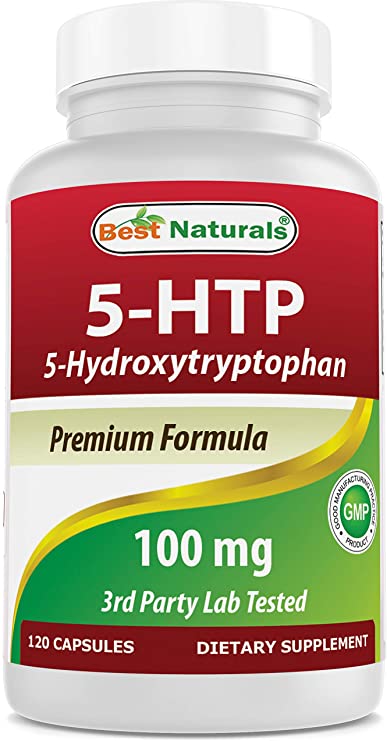 Best Naturals 5-HTP 100 mg 120 Capsules