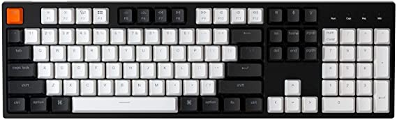 USA Keychron C2 Double-Shot Backlit Hot-Swap Tactile Mac/PC Keyboard