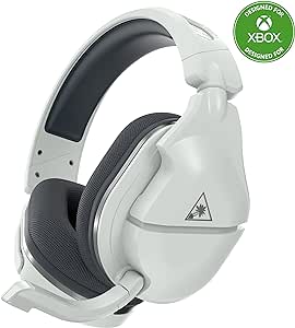 Turtle Beach Stealth 600 Gen 2 USB Blanc Casque de jeu sans fil Multiplateforme avec Batterie de 24 Heures et plus pour Xbox X|S, Xbox One, PS5, PS4 et PC [Licence officielle pour Xbox]