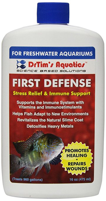 DrTim's Aquatics First Defense Stress Relief & Immune Support Freshwater 16 ounce