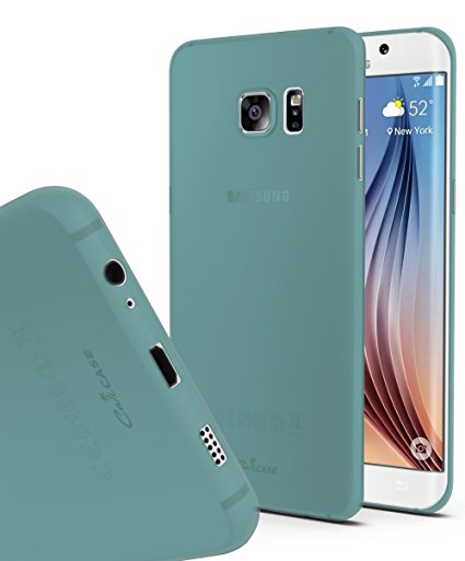 Galaxy S6 Edge Plus case, CaliCase® [Ultra Slim] [Clear Emerald Green] Perfect cutouts [0.35mm Thin] Samsung Galaxy S6 edge  plus case