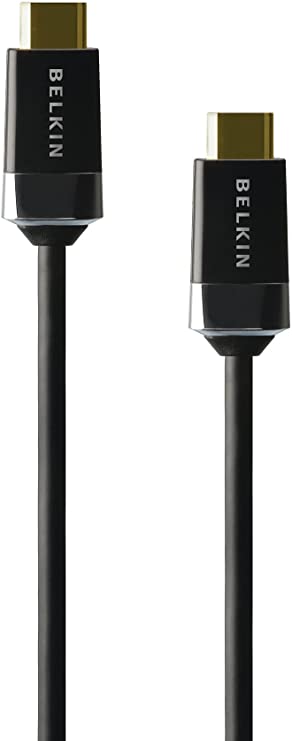 Belkin High-Speed HDMI Cable (Supports Amazon Fire TV and other HDMI-Enabled Devices), HDMI 2.0 / 4K Compatible, 12 Feet