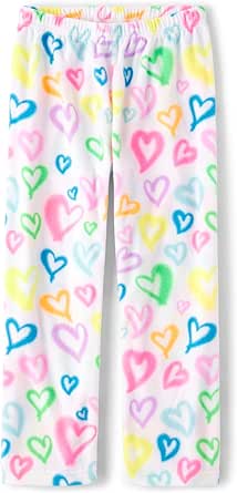 The Children's Place Girls' Fleece Pajama Pants