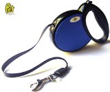 1 Rated Retractable Dog Leash - 40 OFF Back to School Sales - Ribbon Style Dog Lead Leash Does NOT Burn Your Skin - Ergonomic Design with Smooth Leash Retraction  Pet Magasin 2-Year Warranty and 100 Money Back Guarantee