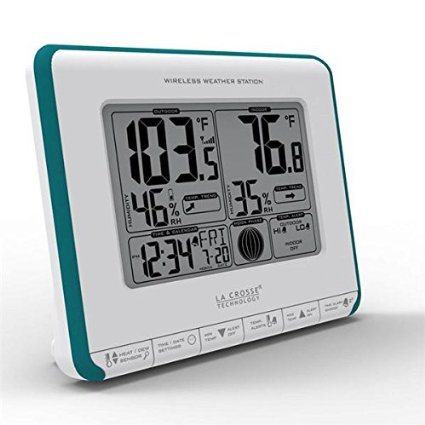 La Crosse Technology 308-1711BL Wireless Weather Station with Heat Index and Dew Point