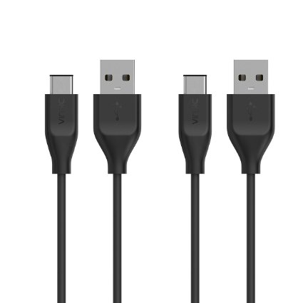 Vinsic® [2Pack] 3.3ft Hi-speed USB Type C Cable, USB Type C to USB 2.0 A Data Cable for Nokia N1 Tablet, Nexus 6P/5X, OnePlus 2, ChromeBook Pixel, and Other Type-C Supported Devices